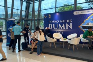 BRI mendirikan Posko Mudik BUMN di beberapa titik perjalanan arus balik periode Lebaran 2025.
