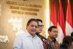 Konferensi pers Menko Bidang Perekonomian