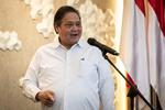 Konferensi pers Menko Bidang Perekonomian
