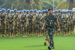 Pelepasan Satgas TNI Kontingen Garuda UNIFIL 2025
