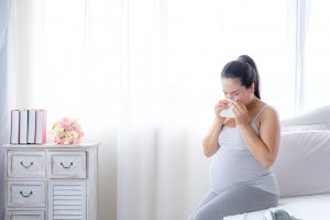 Ilustrasi Batuk Pilek saat Hamil