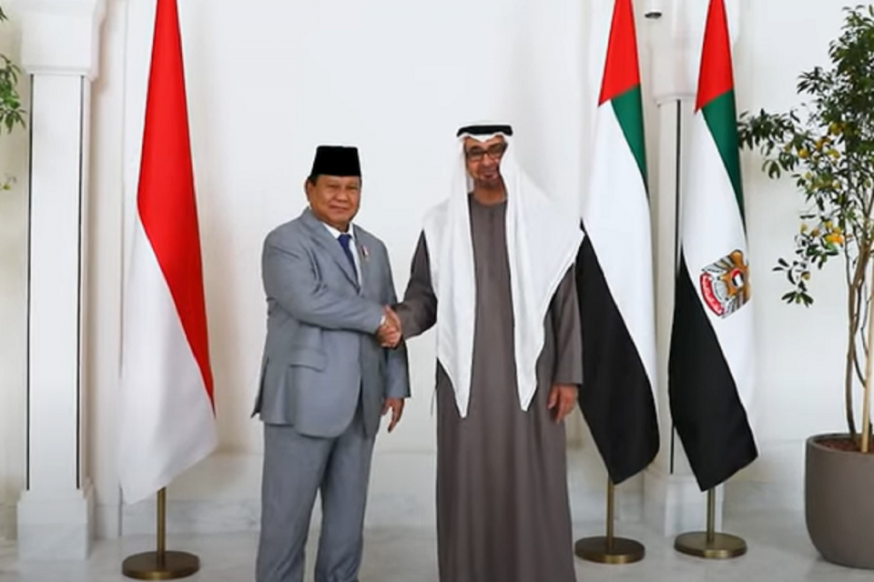 prabowo, mbz, abu dhabi, gaza