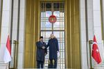 Presiden Prabowo bertemu Recep Tayyip Erdogan