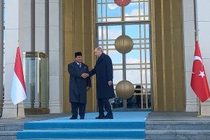 Prabowo Tiba di Istana Turki