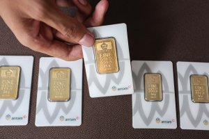 Sempat berada di harga tertinggi, harga emas terpantau stagnan