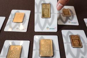 Sempat berada di harga tertinggi, harga emas terpantau stagnan