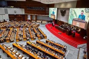 Rapat paripurna pembukaan masa sidang DPR