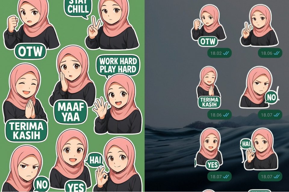 Stiker WhatsApp pakai chatgpt,