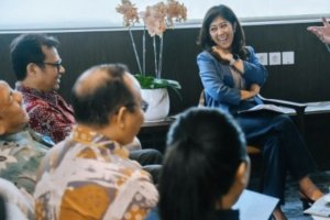 Menkomdigi Meutya Hafidz dalam pertemuan dengan Microsoft Indonesia, Kamis (17/4)