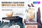 KOMIK: Berburu Cuan dari Investasi Emas