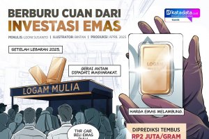 KOMIK: Berburu Cuan dari Investasi Emas