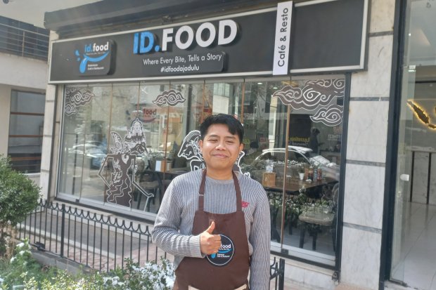Pemilik ID.FOOD Mohamad Amin