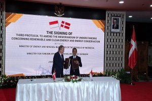 Penandatanganan nota kesepahaman antara Indonesia dan Denmark di Bidang Energi Terbarukan, Energi Bersih, dan Konservasi Energi
