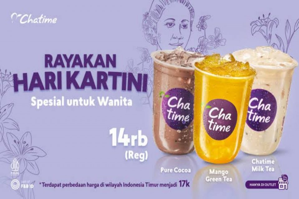 Promo Makanan dan Minuman Hari Kartini 2025