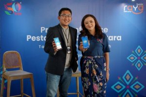 Bank Raya hadirkan transaksi cashless dan berbagai penawaran menarik di Pesta Rakyat Nusantara.