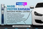 INFOGRAFIK: Nasib Proyek Raksasa Baterai Mobil Listrik