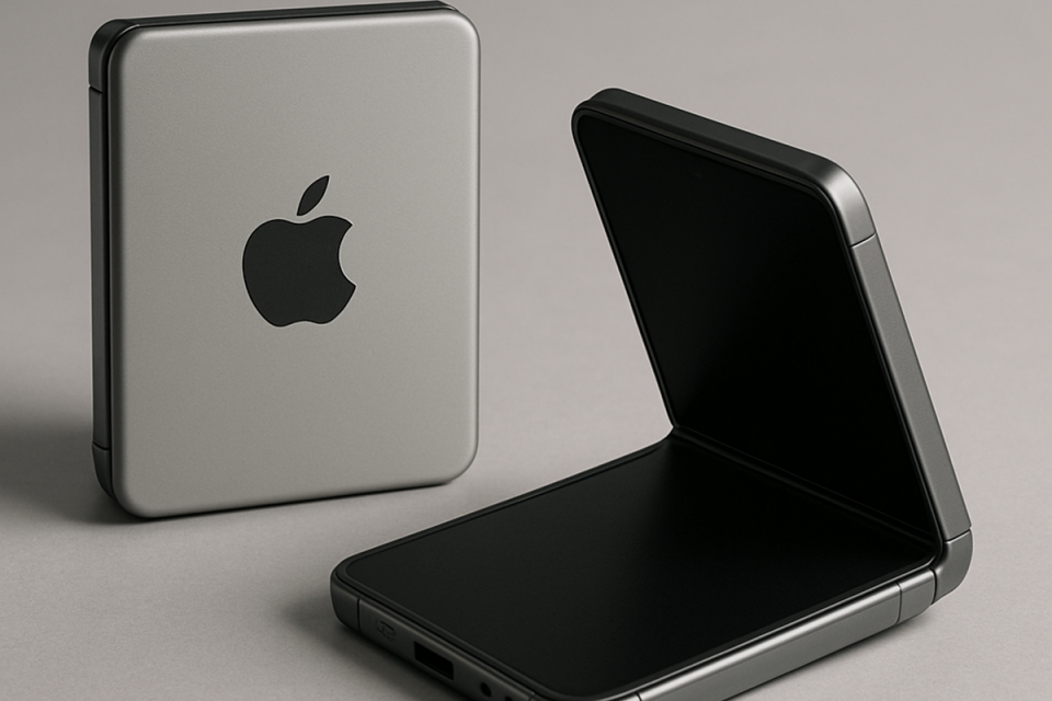 Ilustrasi iPhone Fold