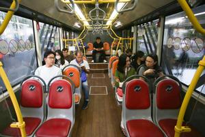 Peluncuran rute baru TransJakarta