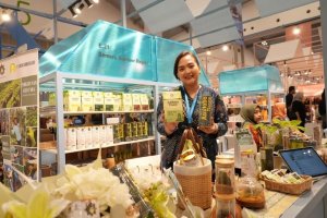Produk minuman herbal Kamandalu Ashitaba siap memperluas pasar ke mancanegara dengan dukungan dari BRI.