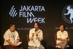 Konferensi pers program Refleksi Dua Dasarasa Reza Rahadian