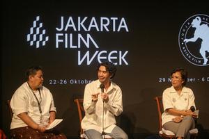 Konferensi pers program Refleksi Dua Dasarasa Reza Rahadian