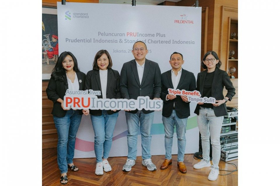 Prudential Indonesia hadirkan PRUIncome Plus untuk memberikan perencanaan keuangan yang optimal bagi nasabah Standard Chartered Indonesia.