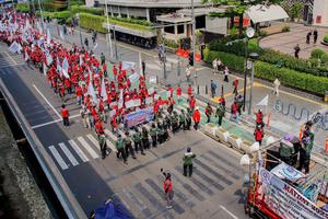 Hari buruh internasional 2025 di Jakarta