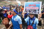 Peringatan Hari Buruh Internasional 2025 di Monas