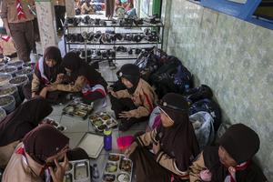 Realisasi anggaran program makan bergizi gratis