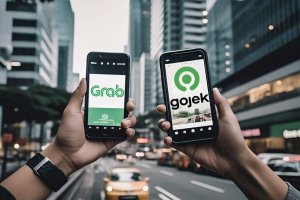 Grab dan Gojek