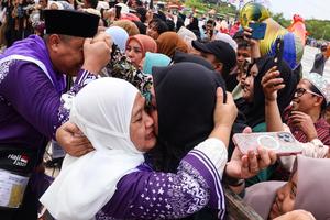Pemberangkatan jamaah calon haji Kabupaten Gowa