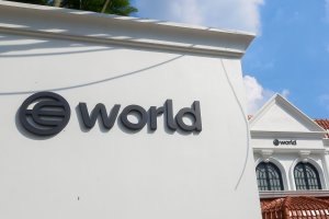 Kantor Worldcoin di Jalan Sisingamangaraja, Jakarta Selatan.