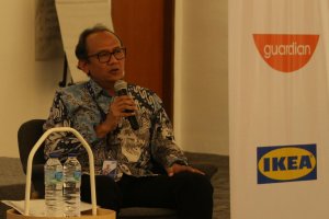 Presiden Direktur Utama HERO Hadrianus Wahyu Trikusumo, Senin (5/5)