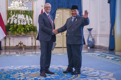 Presiden Prabowo bertemu dengan Bill Gates