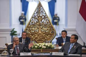 Presiden Prabowo bertemu dengan Bill Gates