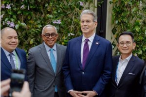 CIO Danantara Indonesia Pandu Sjahrir dan Menteri Keuangan Amerika Serikat Scott Bessent