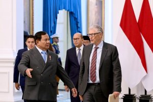 Presiden Prabowo dan Bill Gates