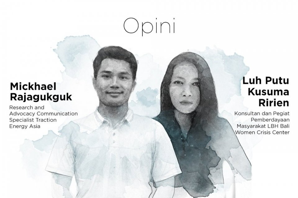 Mickhael Rajagukguk dan Luh Putu Kusuma Ririen