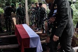 Pemakaman prajurit TNI korban ledakan amunisi