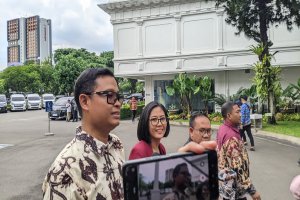 Bimo Wijayanto ke Istana Kepresidenan.