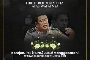 Jusuf Manggabarani, mantan Wakil Kepala Kepolisian Republik Indonesia (Wakapolri)