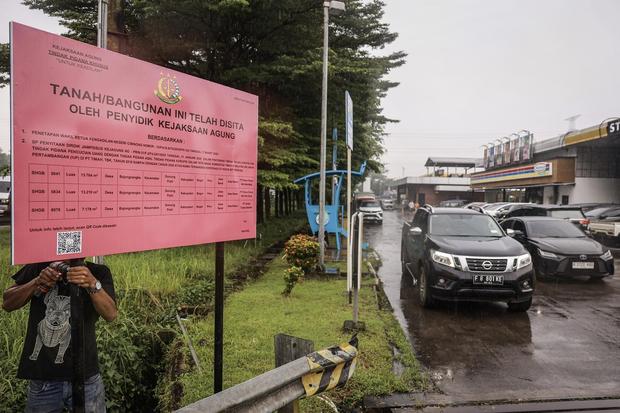 Kejagung sita rest area KM 21 B Jagorawi terkait korupsi timah