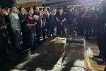 BNN mengamankan hampir 2 ton dari KM MT Sea Dragon Tarawa pada Rabu (21/5) malam di Dermaga Bea Cukai, Tanjung Ucang, Batam