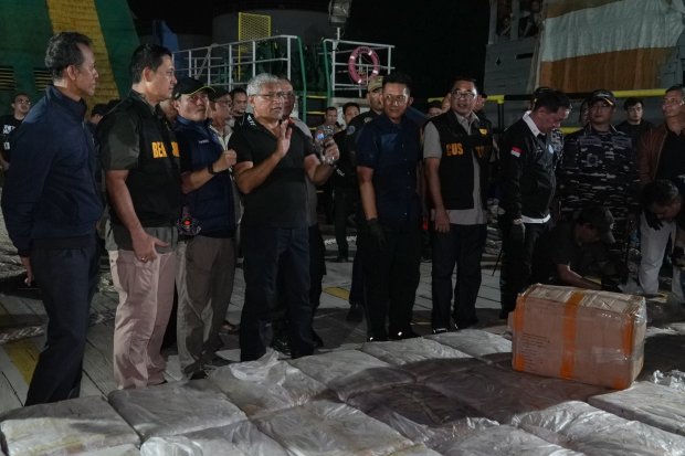 Tim gabungan gagalkan upaya penyelundupan narkoba di Batam