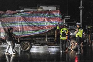 Razia kendaraan ODOL di Jambi