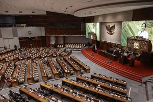 Rapat paripurna penutupan masa sidang DPR