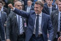 Presiden Macron kunjungi Universitas Negeri Jakarta