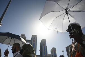 Jamaah calon haji diimbau waspada cuaca panas ekstrem
