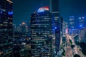Gedung BRI di Jakarta.