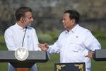 Presiden Prabowo dan Presiden Macron kunjungi Borobudur